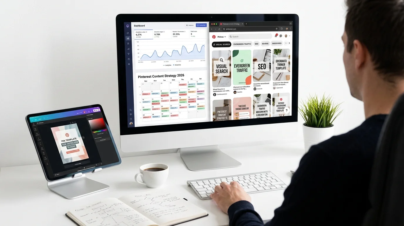 كيفية بناء عمل تجاري مربح كصانع محتوى على Pinterest