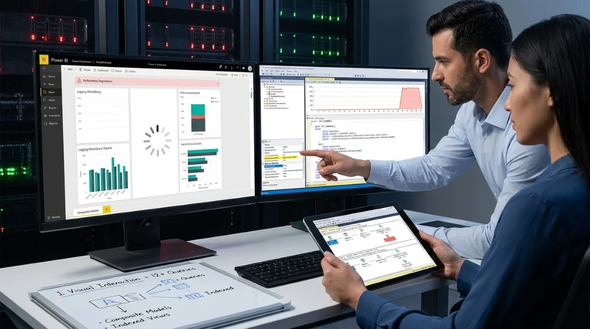 كيفية تحسين أداء Power BI DirectQuery وإيقاف الضغط على خوادم SQL Server