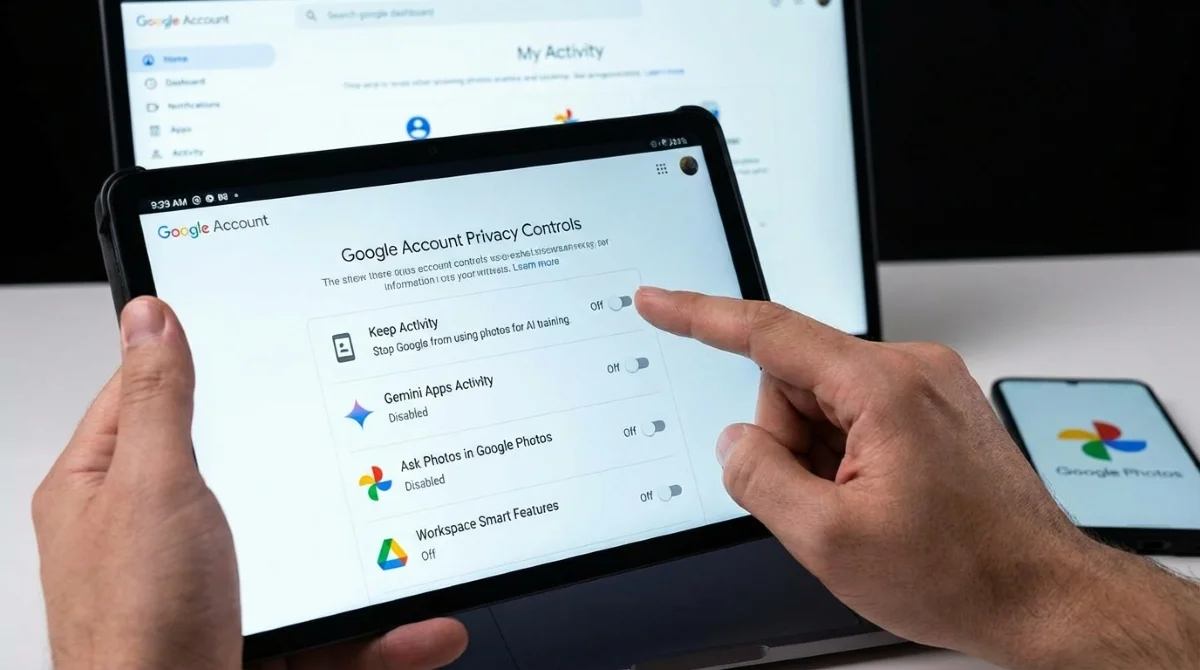 كيفية منع Google من استخدام صورك وملفاتك لتدريب الذكاء الاصطناعي Gemini