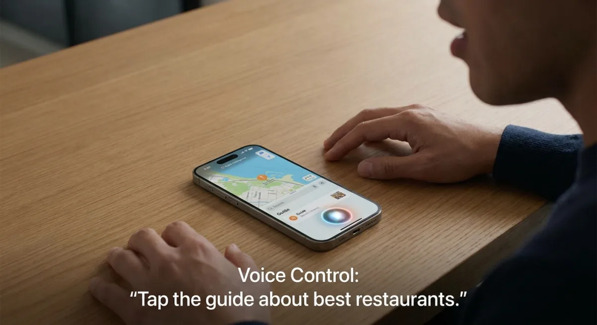 التحكم الصوتي في iOS 27: اختبار Apple السري لمستقبل المساعد Siri