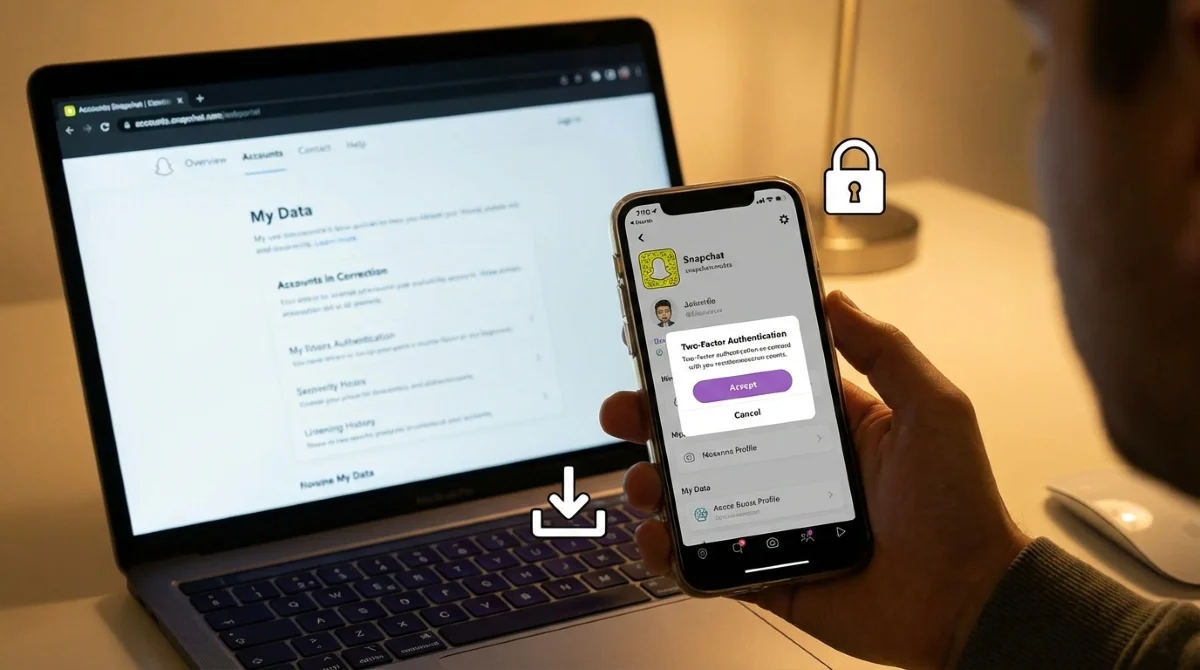 التحقق من نشاط حساب سناب شات