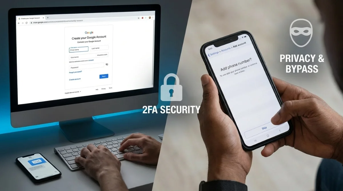 تاكيد حساب جيميل برقم هاتف بالخطوات على الهاتف او الكمبيوترمع كيفية التأكيد بدون رقم هاتف