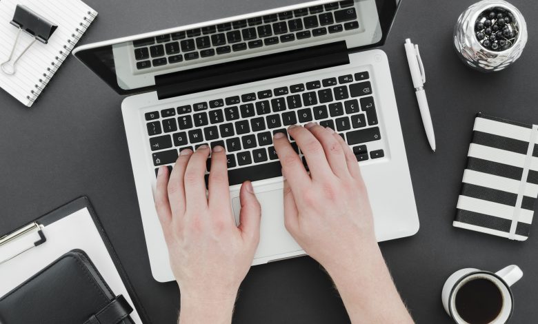 الطباعة باللمس Touch Typing