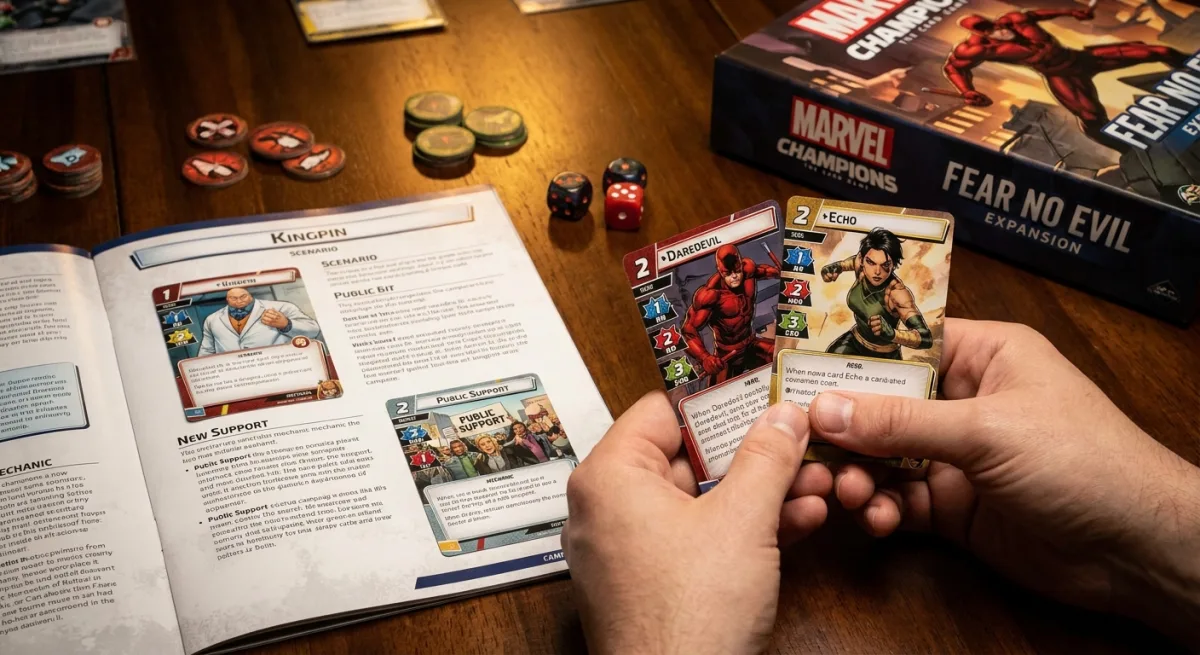 لعبة Marvel Champions تضيف Daredevil وفريق The Defenders في توسعة Fear No Evil