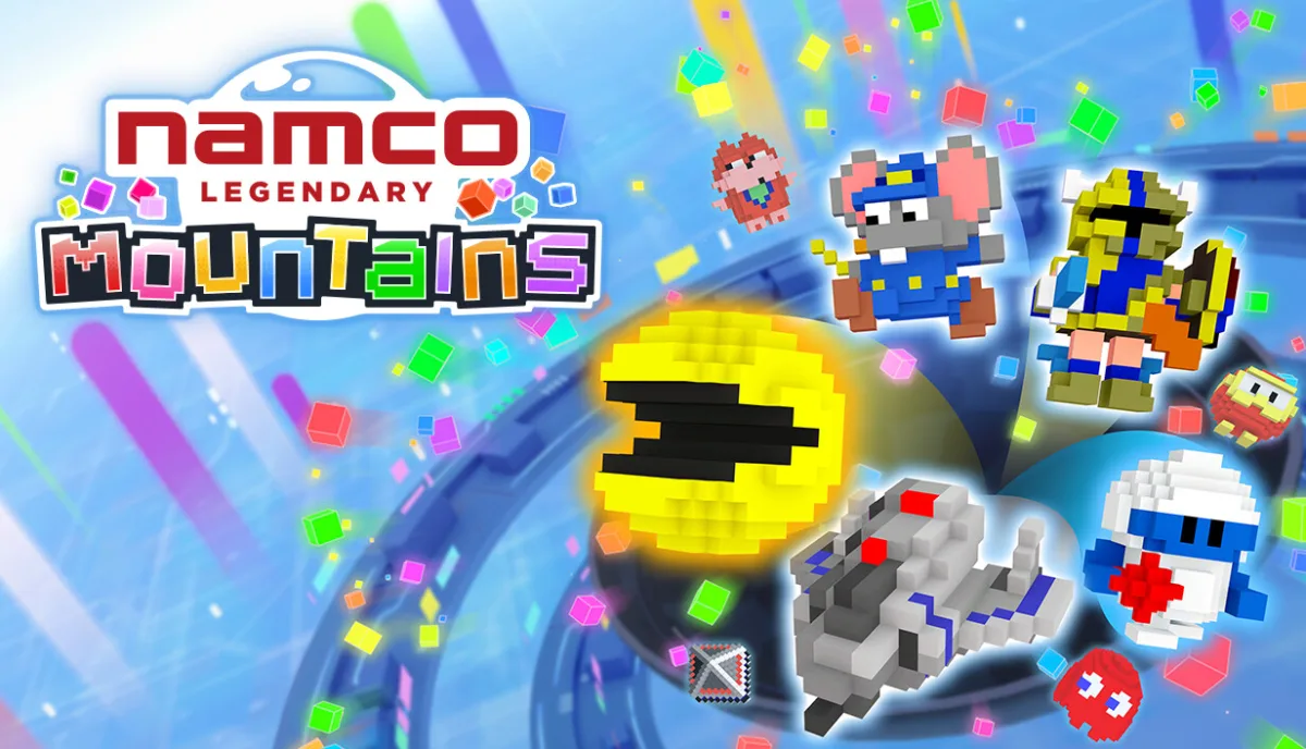 لعبة Namco Legendary Mountains تجلب ألغاز الآركيد ثلاثية الأبعاد إلى Nintendo Switch 2
