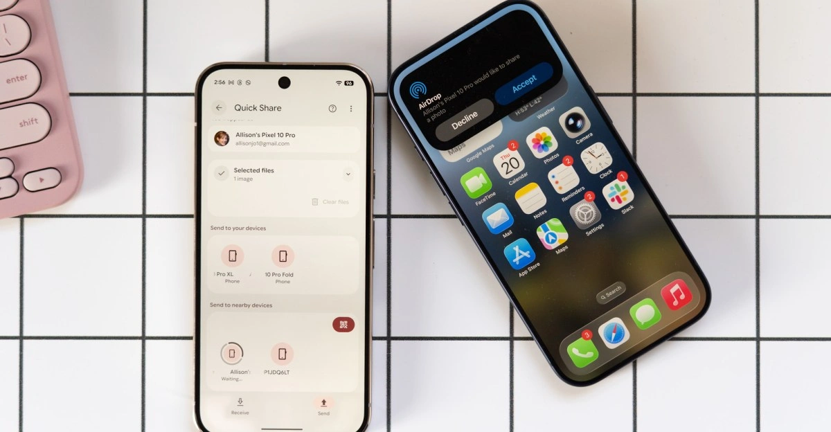 Pixel 9 Now Shares Files With iPhones via AirDrop—Here's How