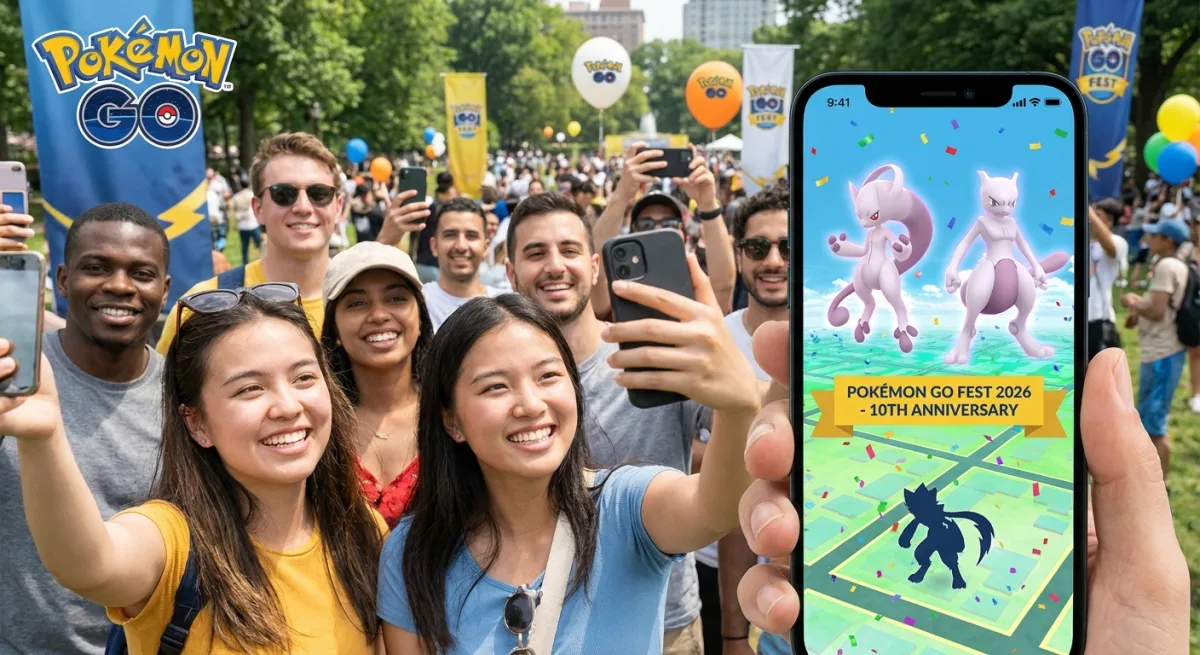 حدث Pokemon Go Fest 2026 يلغي التذاكر المدفوعة ويطلق Mega Mewtwo مجاناً