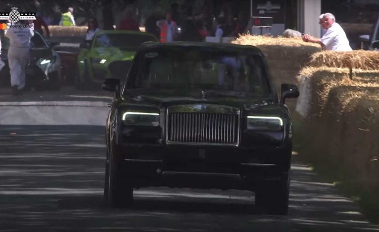 رولزرويس كولينان تتحدي تلال جودوود للسرعة 2019