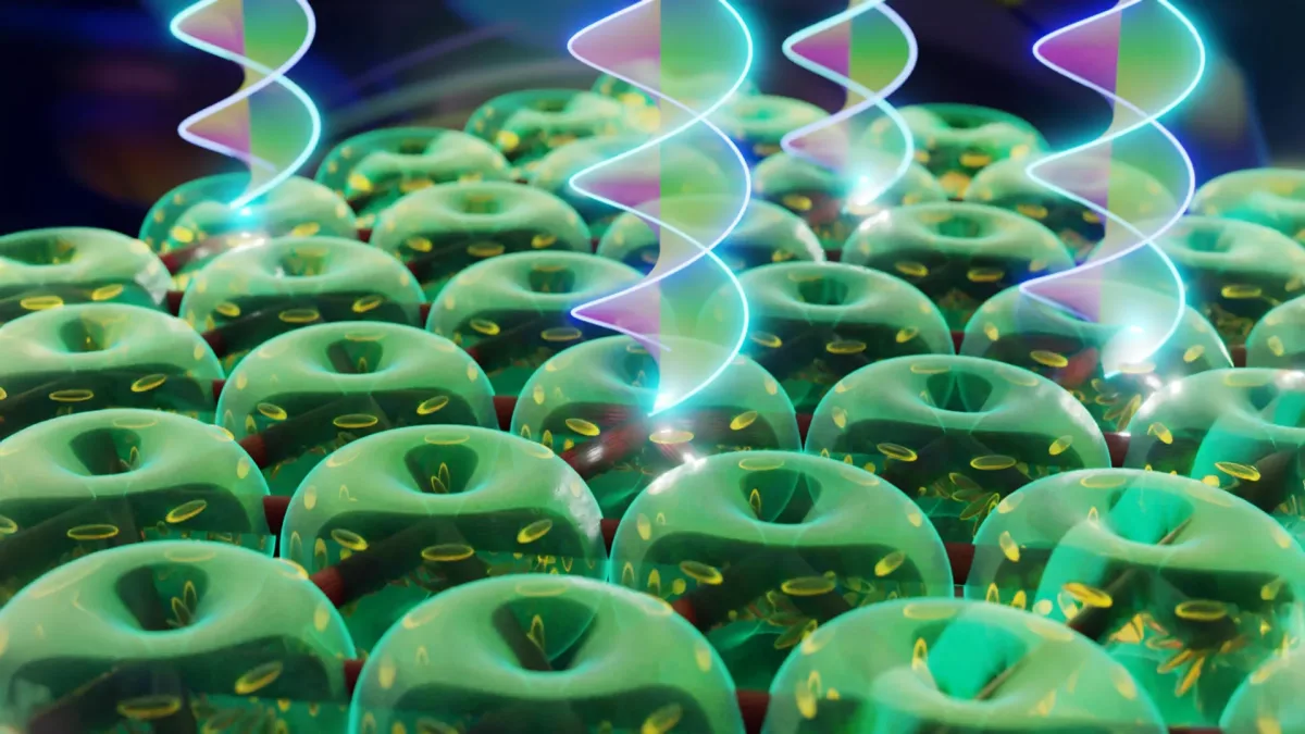 علماء يبتكرون "الأعاصير البصرية" لإحداث ثورة في شبكات الاتصالات الكمومية