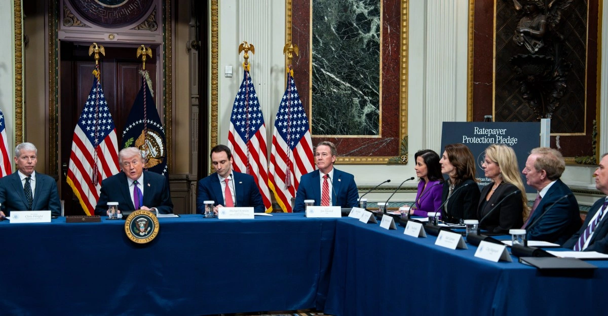 7 عمالقة تقنية يوقعون تعهداً لحماية شبكات الكهرباء من تكاليف مراكز بيانات الذكاء الاصطناعي