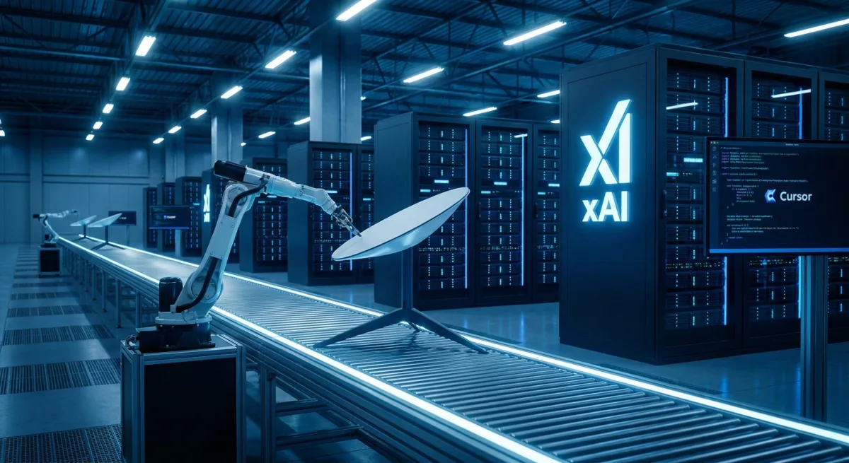 صفقة استحواذ xAI على Cursor وتوسعات Starlink: كيف تعيد SpaceX رسم خريطة التكنولوجيا