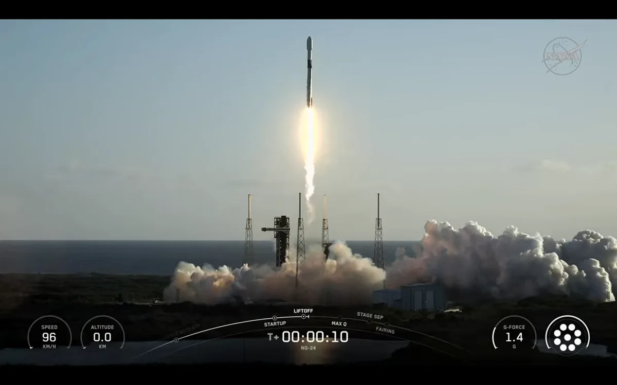 شركة SpaceX تطلق مركبة الشحن العملاقة Cygnus XL بنجاح إلى محطة الفضاء الدولية