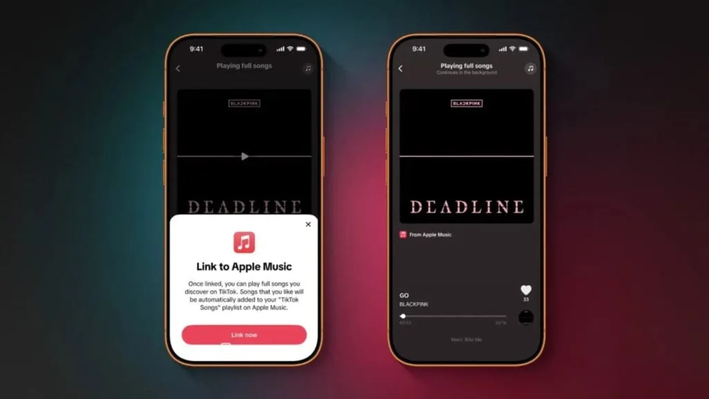 شراكة بين TikTok وApple Music لبث الأغاني كاملة داخل التطبيق