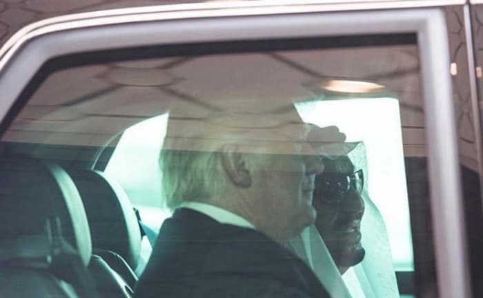 سيارة دونالد ترامب الرئاسية كاديلاك وان الملقبة بالوحش في السعودية