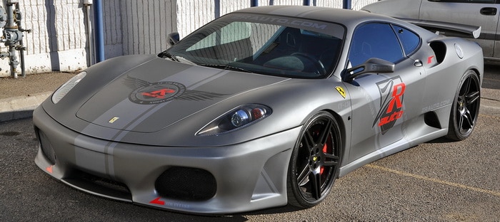 فيراري F430 نوفيتيك روسو تحصل علي زي المقاتلين من ZR Auto