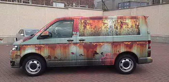 البعض قد يضيف لسيارته طلاء خاص بلون الصدأ ليخدع اللصوص