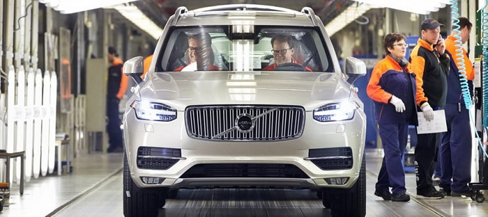 فولفو تجهز لتصنيع XC90 المقبلة في أمريكا