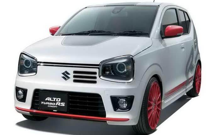 سوزوكي ألتو تيربو RS التجريبية تنطلق بوجه رياضي من بوابة طوكيو أوتو صالون