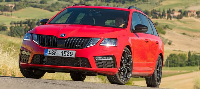 سكودا أوكتافيا RS 245 الجديدة أكثر قوة وديناميكية