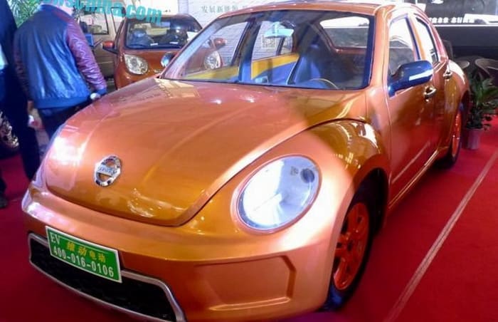 نسخة VIDEOV بيتل الكهربائية . . مرحباً في عالم السيارات الصينية المقلدة