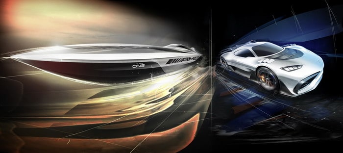 قارب Cigarette Racing الجديد يأتي بوحي مرسيدس AMG Project One