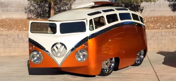 فيديو : مركبة فولكس فاجن فان معدلة تنتقل بكم من عالم الرسوم المتحركة للواقع
