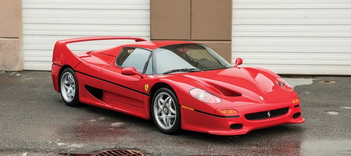 عرض سيارة مايك تايسون فيراري F50 للبيع بـ 2.3 مليون دولار