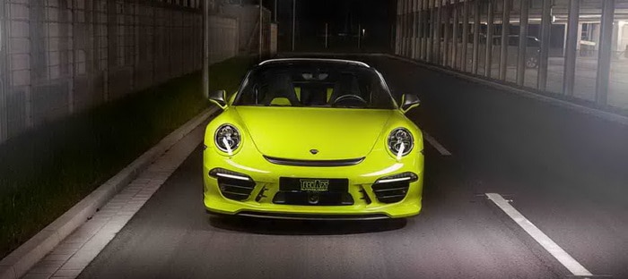 بورشه 911 تارجا تتزين بباقة التعديل الجديدة والحصرية من TechArt