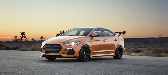 هيونداي النترا سبورت بباقة تعديل BTR تقدم في SEMA