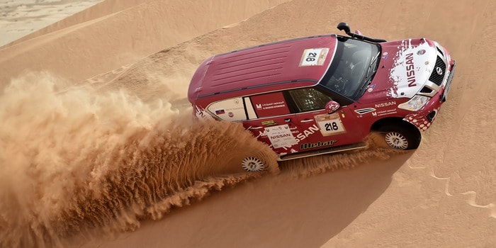 نيسان ترعى رالي أبوظبي الصحراوي