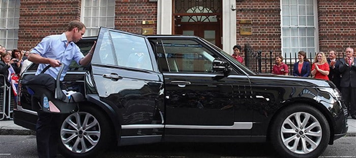 عرض سيارة الأمير ويليام الرانج روفر للبيع بالمزاد لصالح مؤسسة خيرية