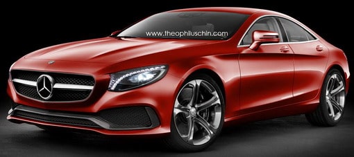 تصميمات تخيلية لما يمكن أن تبدو عليه نسخة كوبيه رباعية الأبواب من SClass