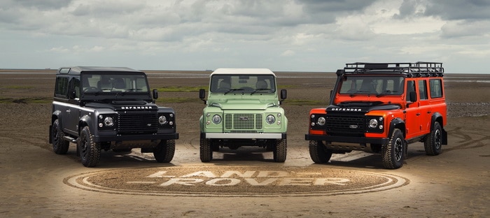 لاندروفر ديفندر تودع عشاقها بثلاث نسخ خاصة جداً