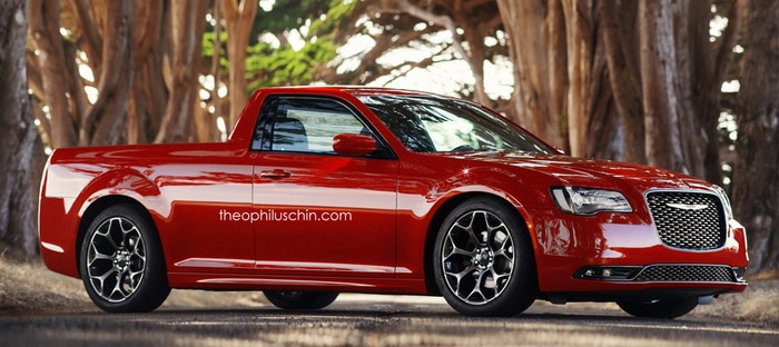 كرايسلر 300 Ute المستحيلة الإنتاج تعلن عن نفسها بصور تخيلية
