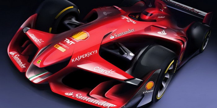 فيراري تتخيل كيف ستكون سيارات الفورميلا 1 المستقبلية