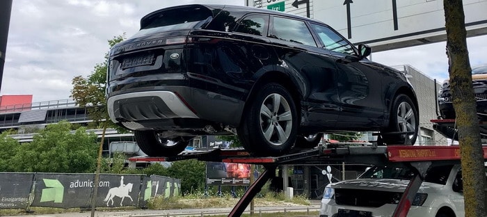 رانج روفر فيلار 2018 تبدأ التسليم في ميونيخ