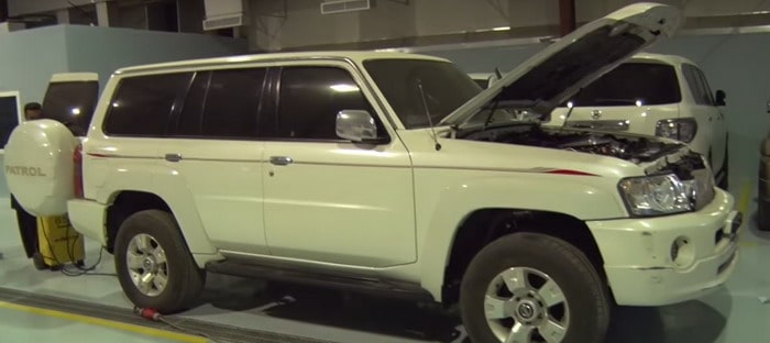 فيديو : نيسان باترول تقدم بقوة 3000 حصان في دبي