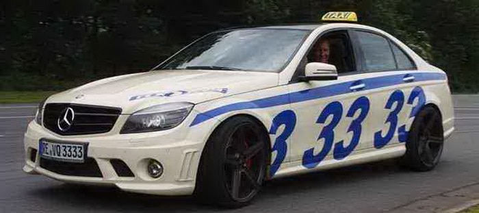 مرسيدس C63 AMG بقوة 660 حصان . . التاكسي الأسرع في ألمانيا