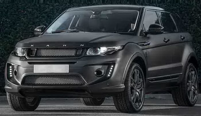 رانج روفر إيفوك تحصل علي ثورة بركانية رمادية حارقة عبر خان ديزاين