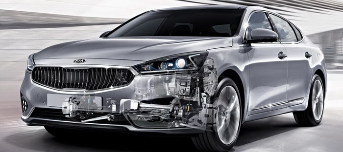 كيا تعلن تفاصيل ناقل الحركة الجديد الاوتوماتيك من 8 سرعات لموديل كادينزا 2017