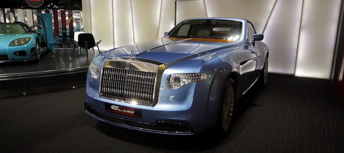 فيديو : رولزرويس هايبريون الوحيدة من نوعها تعرض للبيع في الامارات