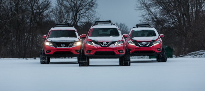 نيسان باثفيندر وموارنو وروج يتحولون لوحوش جليدية مدمرة !!