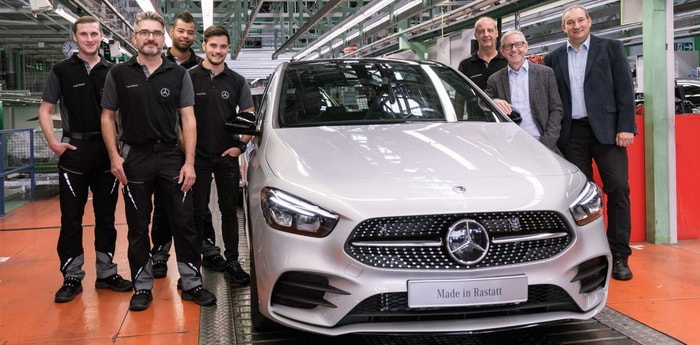 ?مرسيدس تبدأ انتاج BClass موديل 2019 العائلية في ألمانيا