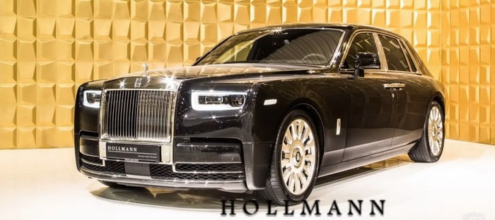 تاجر في ألمانيا يعرض سيارة رولزرويس فانتوم شبه جديدة للبيع