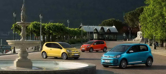 فولكس فاجن أب تنطلق في بريطانيا بشاحن توربيني لأول مرة