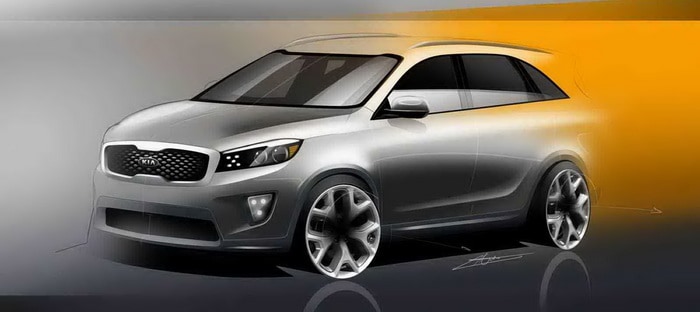 كيا سورينتو 2016 تبرز ملامحها الأولي الأكثر رياضية من خلال صور تخيلية