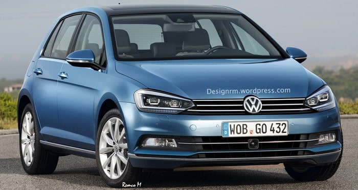 فولكس فاجن جولف المحسنة تحصل علي محركات ديزل وبنزين جديدة