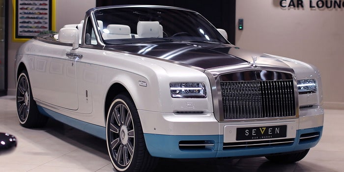 آخر نسخ رولزرويس فانتوم المكشوفة كوبيه تعرض للبيع في السعودية