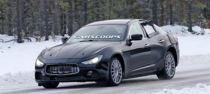 هل هذه اختبارات قيادة لألفا روميو جوليا أم مازيراتي Alfieri أم شيء آخر؟