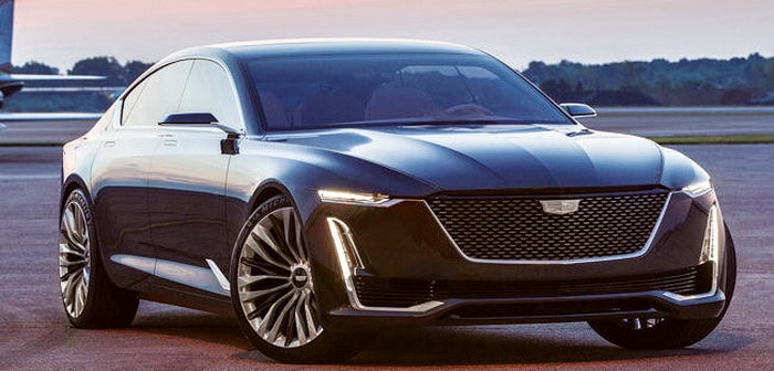 كاديلاك اسكالا التجريبية تقدم في معرض دبي للسيارات